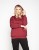 damska wygodna bluza z kapturem burgund.jpg
