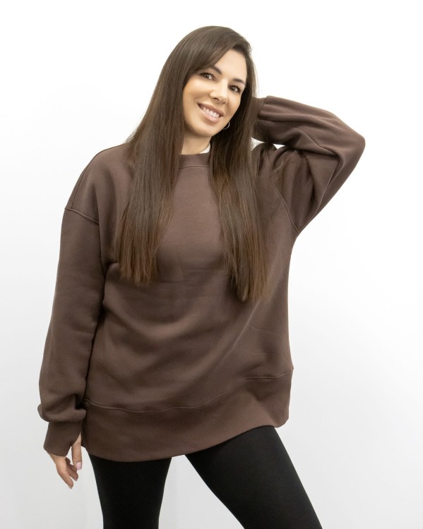 Bluza damska czekoladowa.jpg